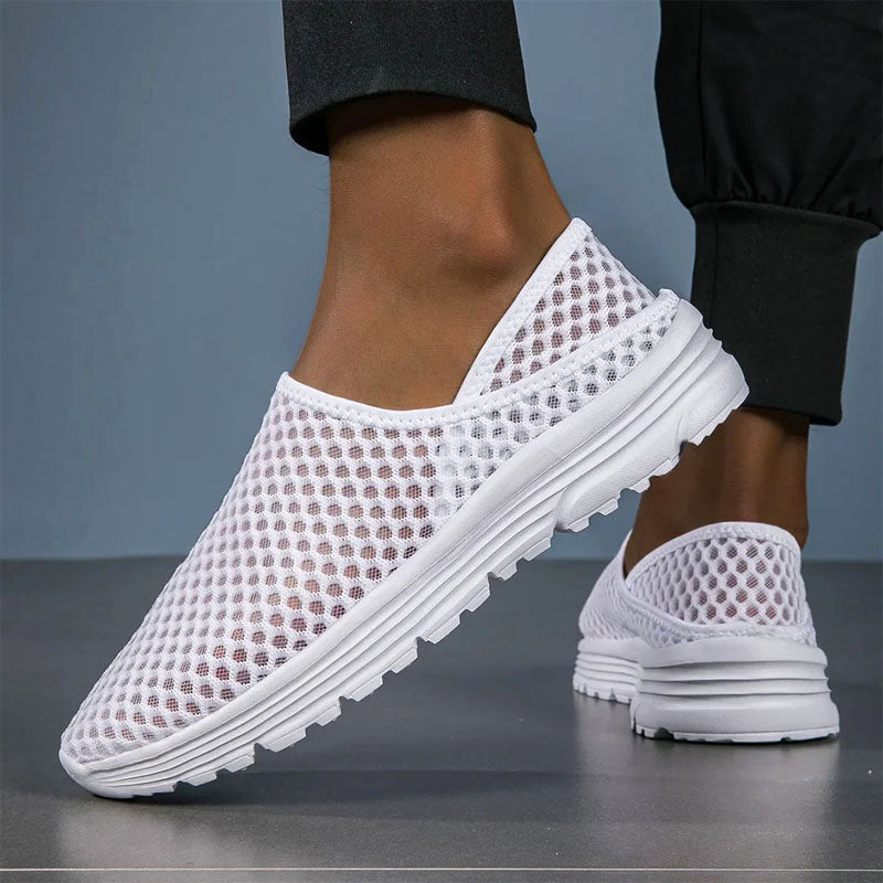 Rocco - Men's Mesh Slip-On Sneakers with Cushioned Sole