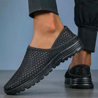 Rocco - Men's Mesh Slip-On Sneakers with Cushioned Sole