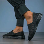 Rocco - Men's Mesh Slip-On Sneakers with Cushioned Sole