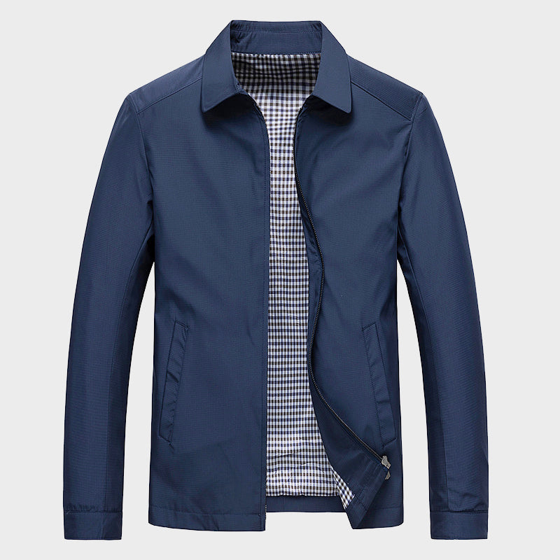 Rodrigo - Men's Zip-Front Casual Collar Jacket