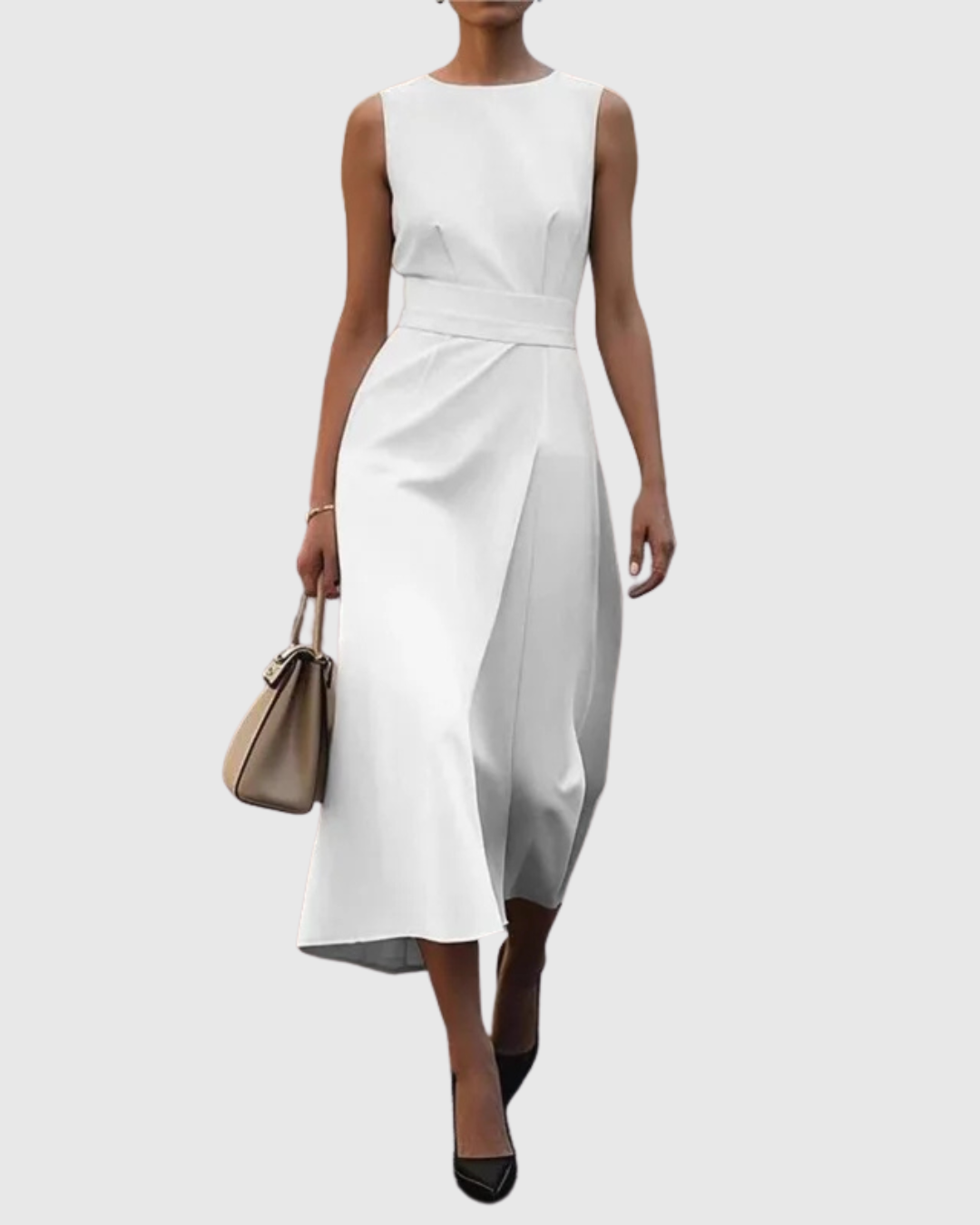 Rowan - Women's Sleeveless Round-Neck Dress