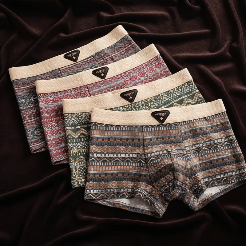 Ryder - Men's Geometric Jacquard Boxer Briefs