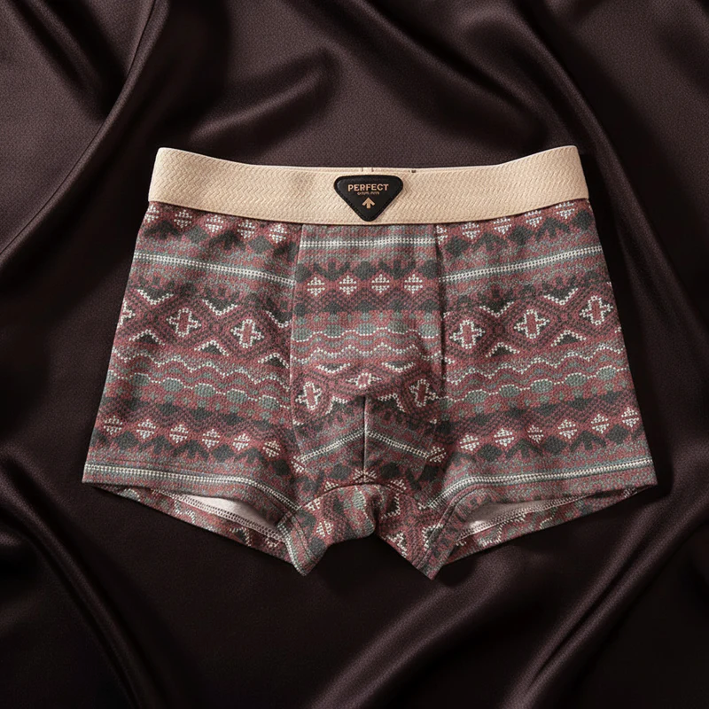 Ryder - Men's Geometric Jacquard Boxer Briefs