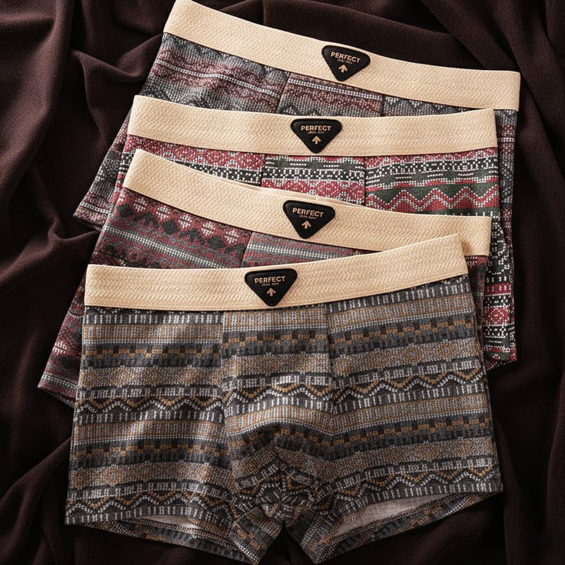 Ryder - Men's Geometric Jacquard Boxer Briefs