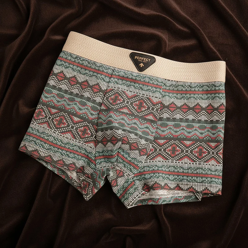 Ryder - Men's Geometric Jacquard Boxer Briefs