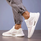 Sam - Men's Open-Mesh Lace-Up Sneakers
