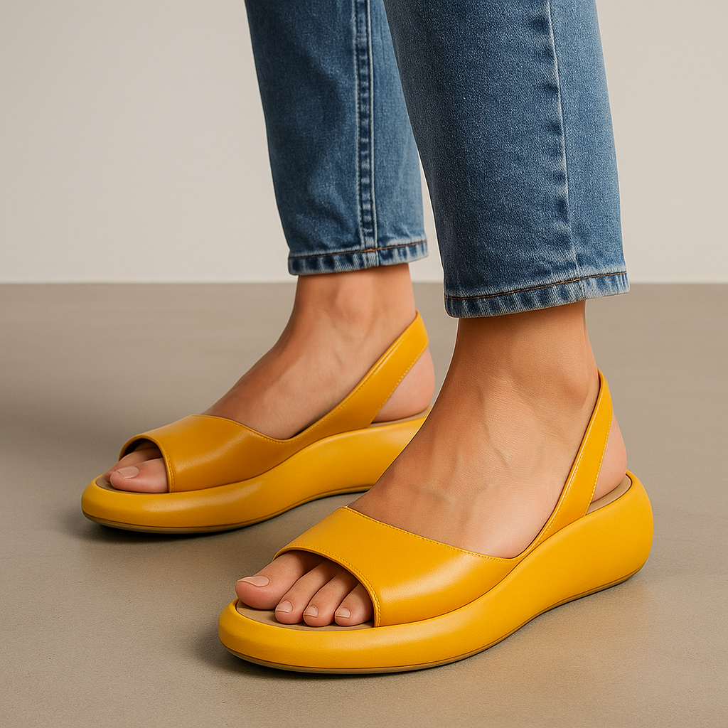Sienna - Women's Platform Open-Toe Sandals