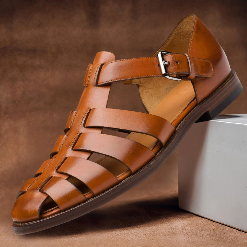 Solomon - Men's Buckle Strap Fisherman Sandals