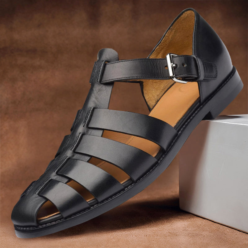 Solomon - Men's Buckle Strap Fisherman Sandals