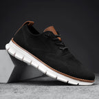 Vincent - Men's Mesh Knit Lace-Up Sneakers