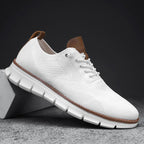 Vincent - Men's Mesh Knit Lace-Up Sneakers