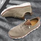 Vincent - Men's Mesh Knit Lace-Up Sneakers