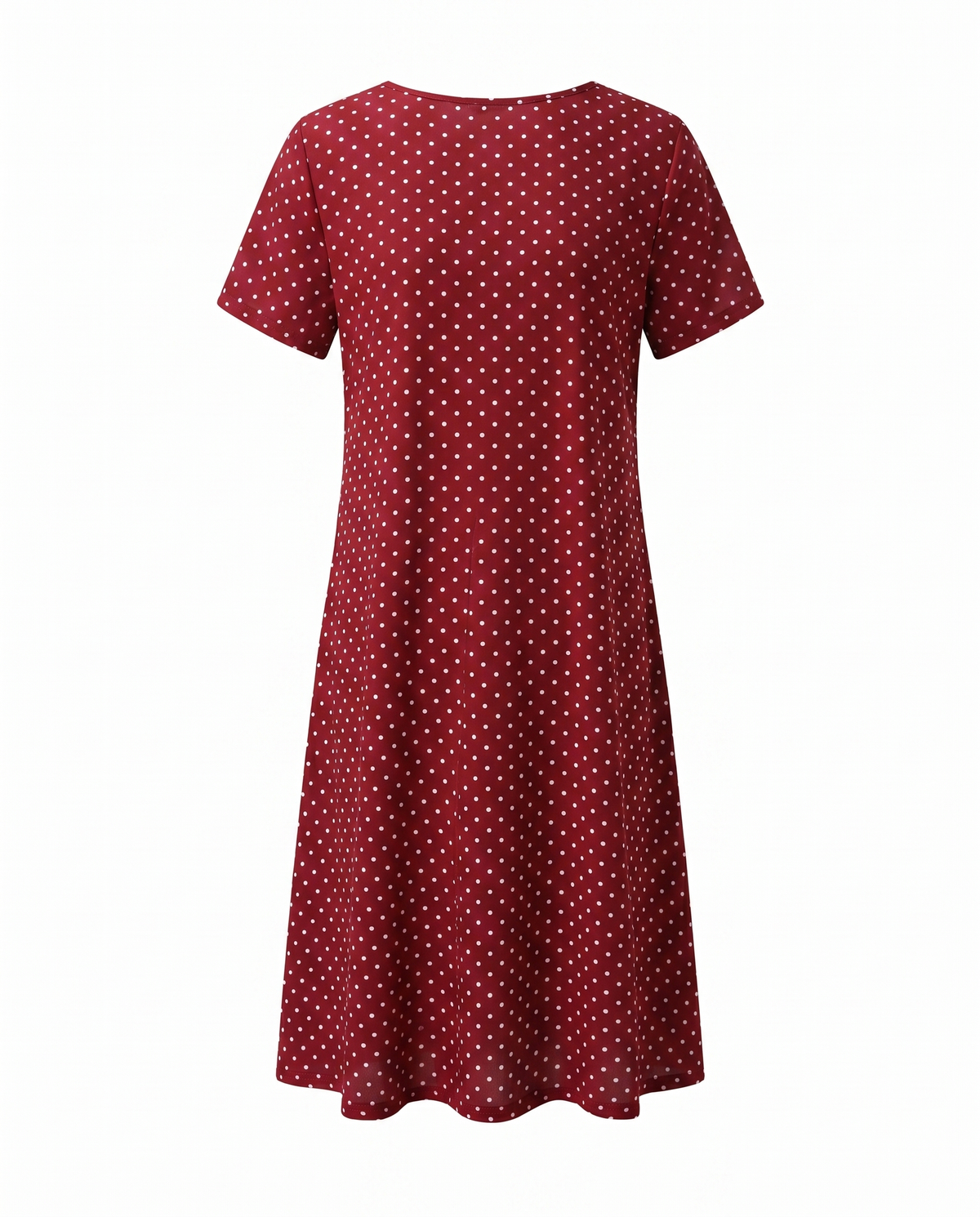 Violet - Women's Polka Dot A-Line Dress