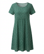 Violet - Women's Polka Dot A-Line Dress