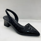 Violetta - Women's Pointed-Toe Slingback Low Heels 