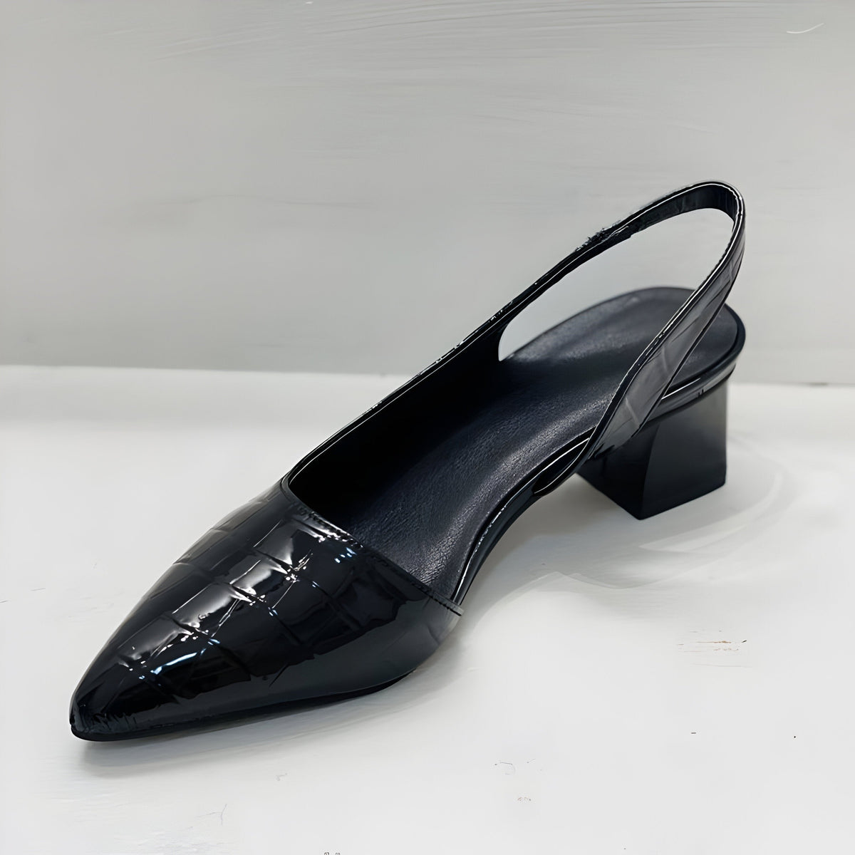 Violetta - Women's Pointed-Toe Slingback Low Heels 
