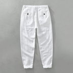 Warren - Men's Wide-Leg Linen Drawstring Pants