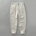 Warren - Men's Wide-Leg Linen Drawstring Pants