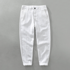 Warren - Men's Wide-Leg Linen Drawstring Pants