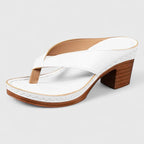 Waverly - Women's Thong Sandals with Stacked Block Heel