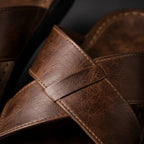 Wells - Men's Cross-Strap Slip-On Sandals
